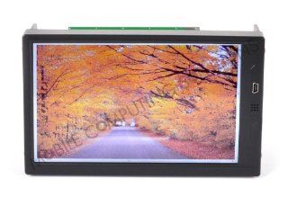 Preassembled Black Double Din LCD Frame with 7" Lilliput 669GL 70NP/C/T HB RV HDMI DVI High Brightness: Computers & Accessories