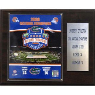 Collectibles NCAA Football Florida 2008 Gators Champions Plaque