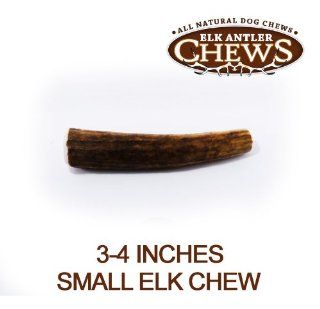 Elk Antler Dog Chew / Bone  Small  All Natural  Doggie Delicacy : Pet Chew Toys : Pet Supplies