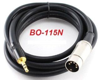 CablesOnline 15ft 5 Pin Din Male to 3.5mm(1/8in) Stereo Male Professional Audio Cable for Bang & Olufsen, Naim, QuadStereo Systems (BO 115N): Computers & Accessories
