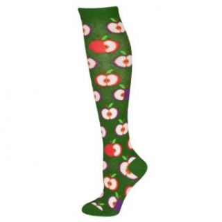 Socksmith Women's Socks Apple Knee High Parrot Green 1pair at  Womens Clothing store