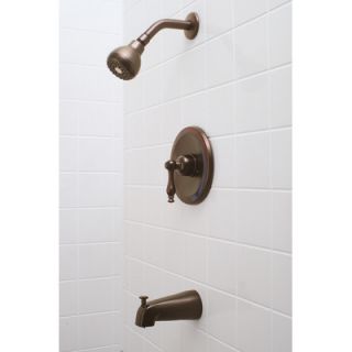 Premier Faucet Wellington Single Handle Diverter Tub and Shower Faucet