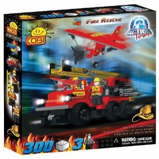 COBI Action Town Fire Rescue, 300 Piece Set: Toys & Games