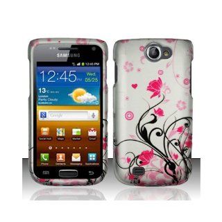 Pink Vine Flower Hard Cover Case for Samsung Galaxy Exhibit 4G SGH T679: Cell Phones & Accessories