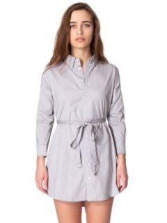 American Apparel Oxford Shirt Dress   Oxford Grey / XS/S at  Womens Clothing store: Shirtdress Women