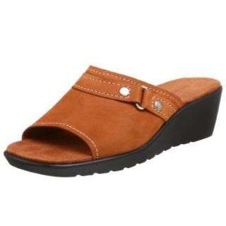 Easy Spirit Women's Brighten Sandal,Medium Brown,7.5 M: Shoes