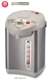 Tiger PVW B30U Stainless Steel Vacuum Electric Water Dispenser, 3 Liter: Kitchen & Dining