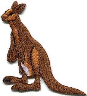 Kangaroo Australia Roo Boomer Marsupial Animal Applique Iron on Patch New S 685 Handmade Design From Thailand: Patio, Lawn & Garden