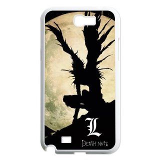 Death Note Light Yagami L Samsung Galaxy Note 2 N7100 Cases Cover Best Case: Cell Phones & Accessories