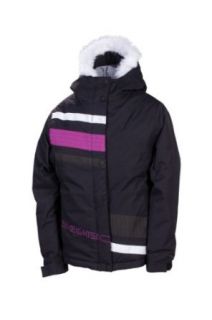 686 Girl's Mannual Zoe Insulated Jacket (Black): Clothing