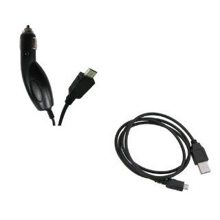 Nokia Lumia 710 (T Mobile) Premium Combo Pack   Car Charger + Micro USB Cable + Atom LED Keychain Light Cell Phones & Accessories