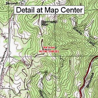 USGS Topographic Quadrangle Map   Bat Cave, North Carolina (Folded/Waterproof) : Outdoor Recreation Topographic Maps : Sports & Outdoors