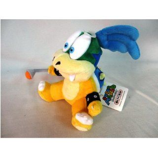 Sanei Super Mario Plush Series Larry Koopa Plush Doll, 7": Toys & Games