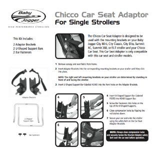 Baby Jogger Car Seat Adaptor For Chicco, Single : Child Safety Car Seat Accessories : Baby