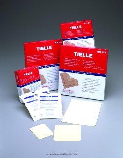 TIELLE Hydropolymer Dressing, Tielle Drs Fm 2.75X3.5 in, (1 BOX, 10 EACH): Health & Personal Care
