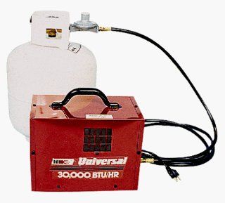Universal 30FAS  30,000 BTU Propane Gas Heater: Home & Kitchen