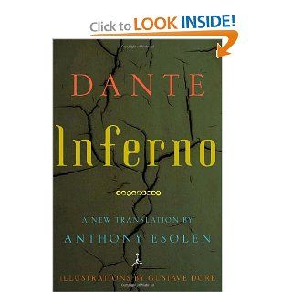 Inferno: Dante Alighieri, Gustave Dore, Anthony Esolen: 9780679642619: Books