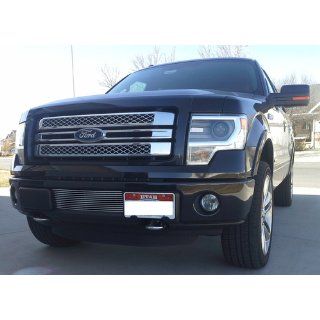 Fits 2009 2013Ford F150 Pickup Bumper Billet Grille Grill Insert: Automotive