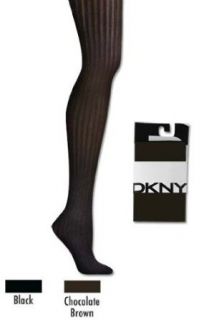 DKNY Classic Rib Tight F11 Chocolate Brown S at  Womens Clothing store