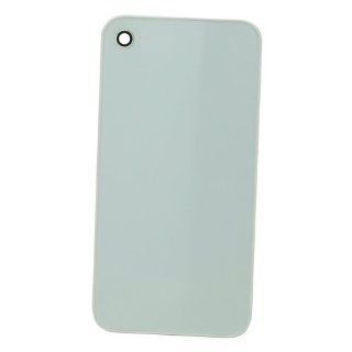GLASS Back Housing Replacement Back Battery Cover for iPhone 4 4G White: Cell Phones & Accessories