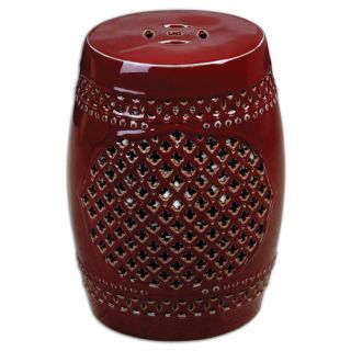 Peizhi collection Ancient eastern classic Oxblood red garden stool