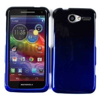 Cell Phone Snap on Case Cover For Motorola Electrify M Xt901    Two Tone Solid Shiny Color: Cell Phones & Accessories