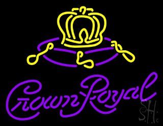 Crown Royal Outdoor Neon Sign 24" Tall x 31" Wide x 3.5" Deep : Business And Store Signs : Office Products