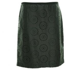 Ellen Tracy Women's Perforated Skirt at  Womens Clothing store