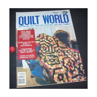 Quilt World Magazine   January/February 1983 (Projects Flower Garden, Duckling Block, Frog Baby Quilt, Barnyard Potholders, Piecing the Virginia Star, Ohio Star, The Lone Eagle., Vol. 8, No. 1) Barbara Hall Pedersen Books