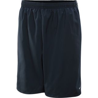 NIKE Mens 9 Woven Warm Up Running Shorts   Size: Medium, Dk.obsidian/white