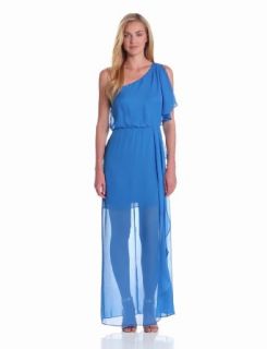 Hailey by Adrianna Papell Women's One Shoulder Gathered Dress at  Womens Clothing store