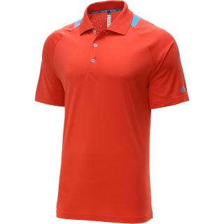 adidas Mens ClimaChill Shoulder Print Short Sleeve Golf Polo   Size: L,