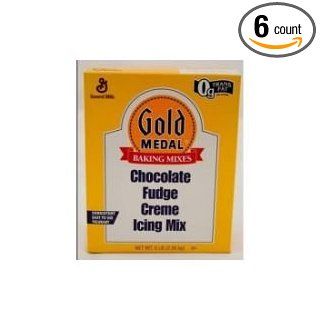 Gold Medal Chocolate Fudge Crem Icing Mixes 6 Case 5 Pound: Industrial & Scientific