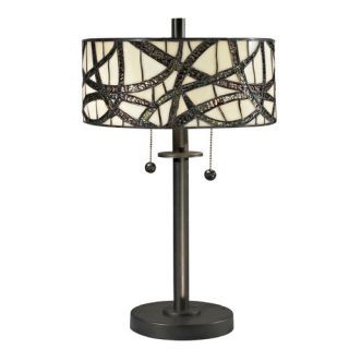 Pacific Coast Lighting Twigs Stained Glass Table Lamp