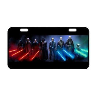Star Wars Metal License Plate Frame LP 735 : Sports & Outdoors
