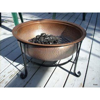 CobraCo FTCOPVINT C Vintage Copper Fire Pit  Outdoor Fireplace  Patio, Lawn & Garden