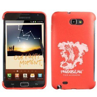 Pandosilan TPU Slim Fit Case for Samsung Galaxy Note SGH i717, GT N7000  Red: Cell Phones & Accessories