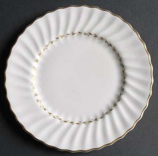 Royal Doulton Adrian Bread & Butter Plate, Fine China Dinnerware   Inner Gold La