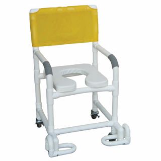 MJM International Standard Deluxe Shower Chair with Soft Seat and
