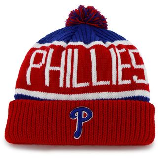 47 BRAND Mens Philadelphia Phillies Calgary Cuffed Knit Hat   Size:
