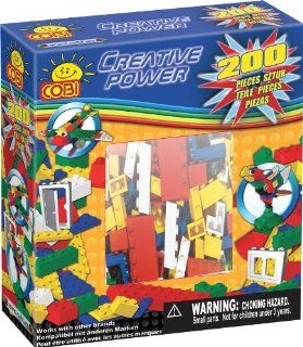 COBI Creative Power Freestyle Block Building Set, 200 Piece Set Toys & Games