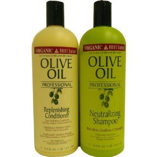 Organic Root Stimulator Olive Oil Shampoo & Conditioner : Hair Shampoos : Beauty