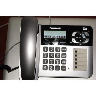 Panasonic KX TG1061M Cordless/Corded Phone with Answering Machine, Metallic Grey : Corded Cordless Combination Telephones : Electronics