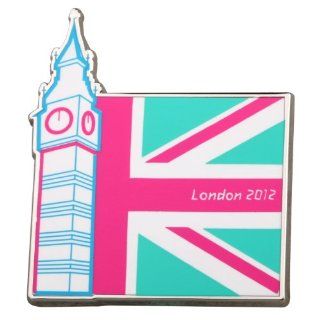Official London 2012 Olympic Pin Badge   Big Ben & Union Jack : Sports Related Pins : Sports & Outdoors
