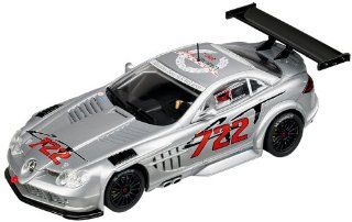Carrera USA Evolution, Mercedes Benz SLR McLaren GT "No.722" Race Car: Toys & Games