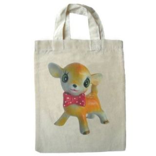 SugarushUK Gift bags, cute bambi mini cotton tote bags: Shoes