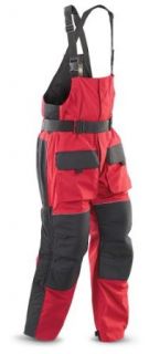 Men's Guide Gear Ice Bibs Blue / Black, RED, M Clothing