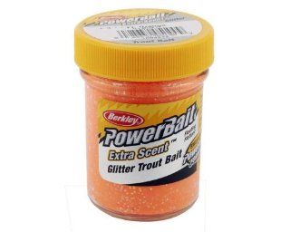 Berkley Powerbait Glitter Trout Bait, Fluorescent Orange, 1.75 Ounce : Artificial Fishing Bait : Sports & Outdoors