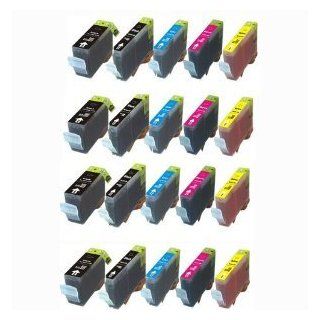 20 Pack BCI 6 BCI 3e Compatible Ink Cartridges for Canon BJC 3000 Series,6000,i450, i550,560,850,860,Multipass C555,C755,F30,F50,F60,F80,MP700,730 # PIXMA iP3000,iP4000,iP4000R,iP5000,MP750,MP760,MP780: Office Products