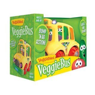 Veggie Tales Veggie Bus Toy With Bump 'N Go Action, Lights and Sound 